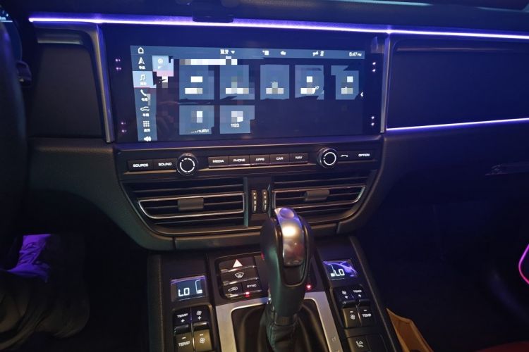 Used Porsche Macan 2020 Macan 2.0T Audio And AC Panel