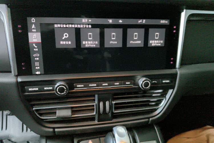 Used Porsche Macan 2020 Macan 2.0T Audio And AC Panel
