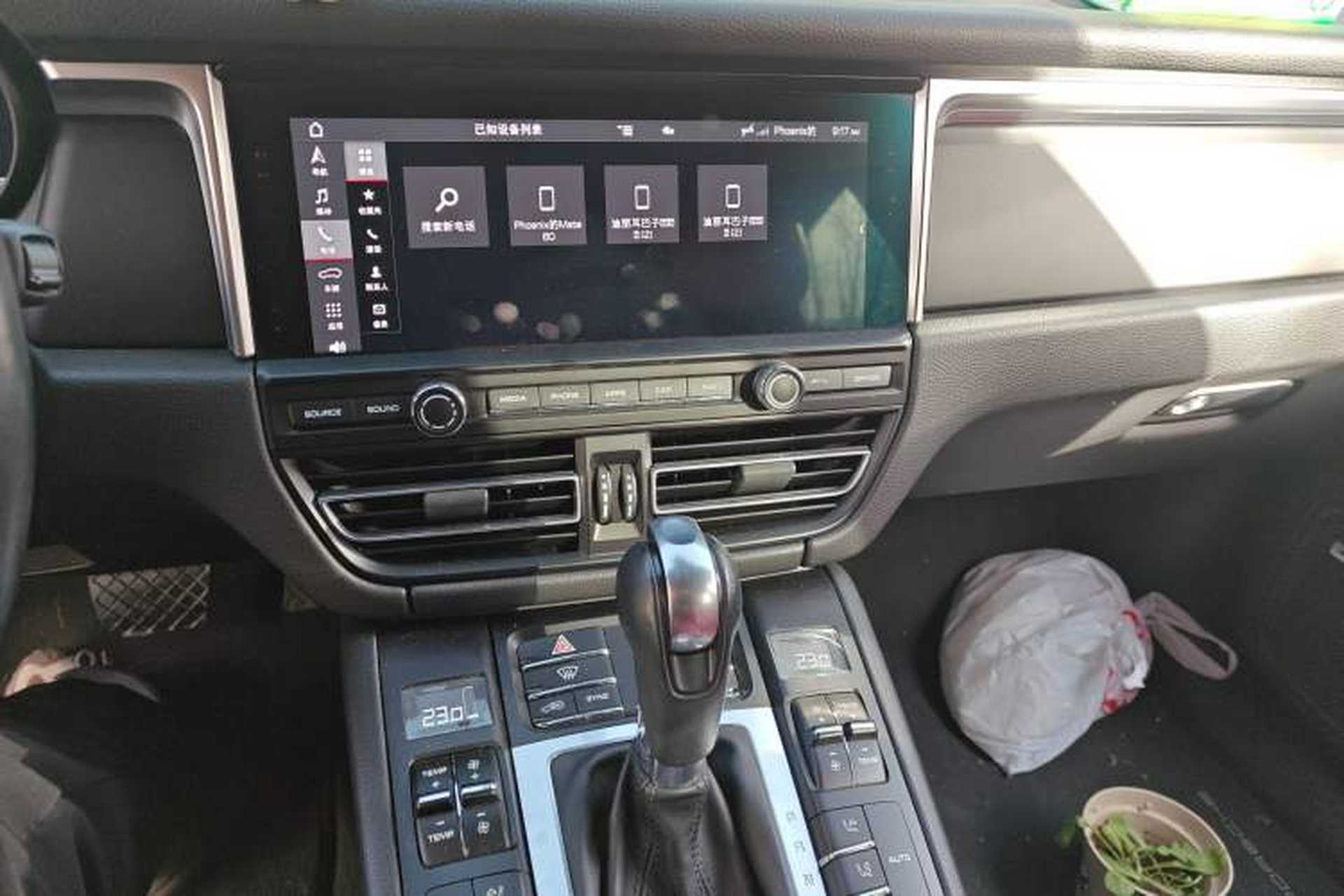 Used Porsche Macan 2020 Macan 2.0T Audio And AC Panel