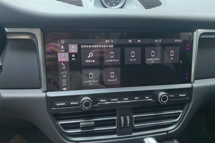 Used Porsche Macan 2020 Macan 2.0T Audio And AC Panel