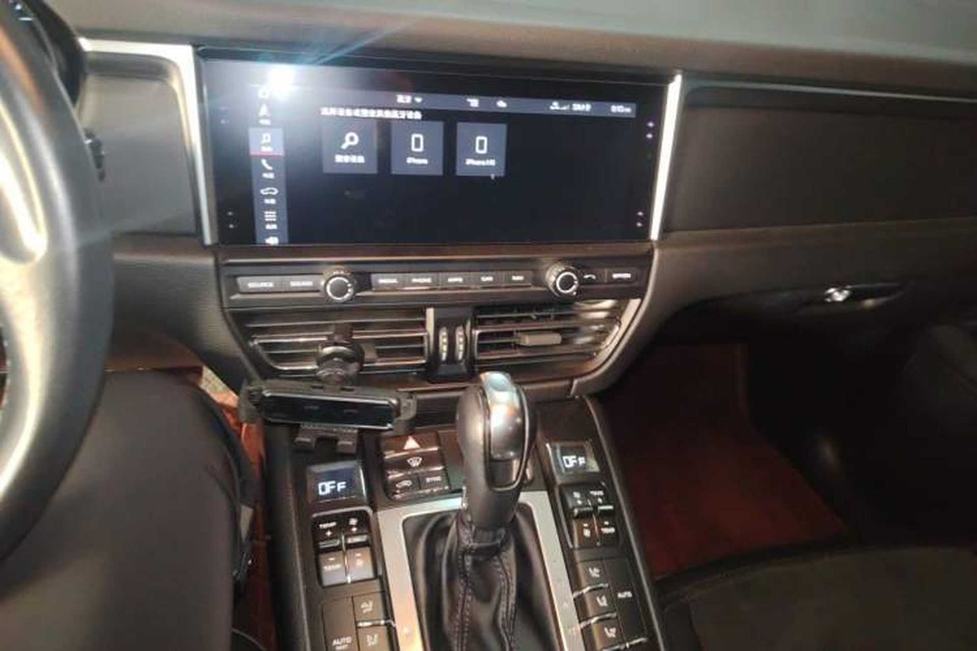 Used Porsche Macan 2020 Macan 2.0T Audio And AC Panel