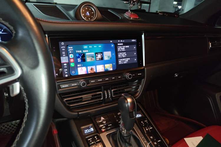 Used Porsche Macan 2020 Macan 2.0T Audio And AC Panel