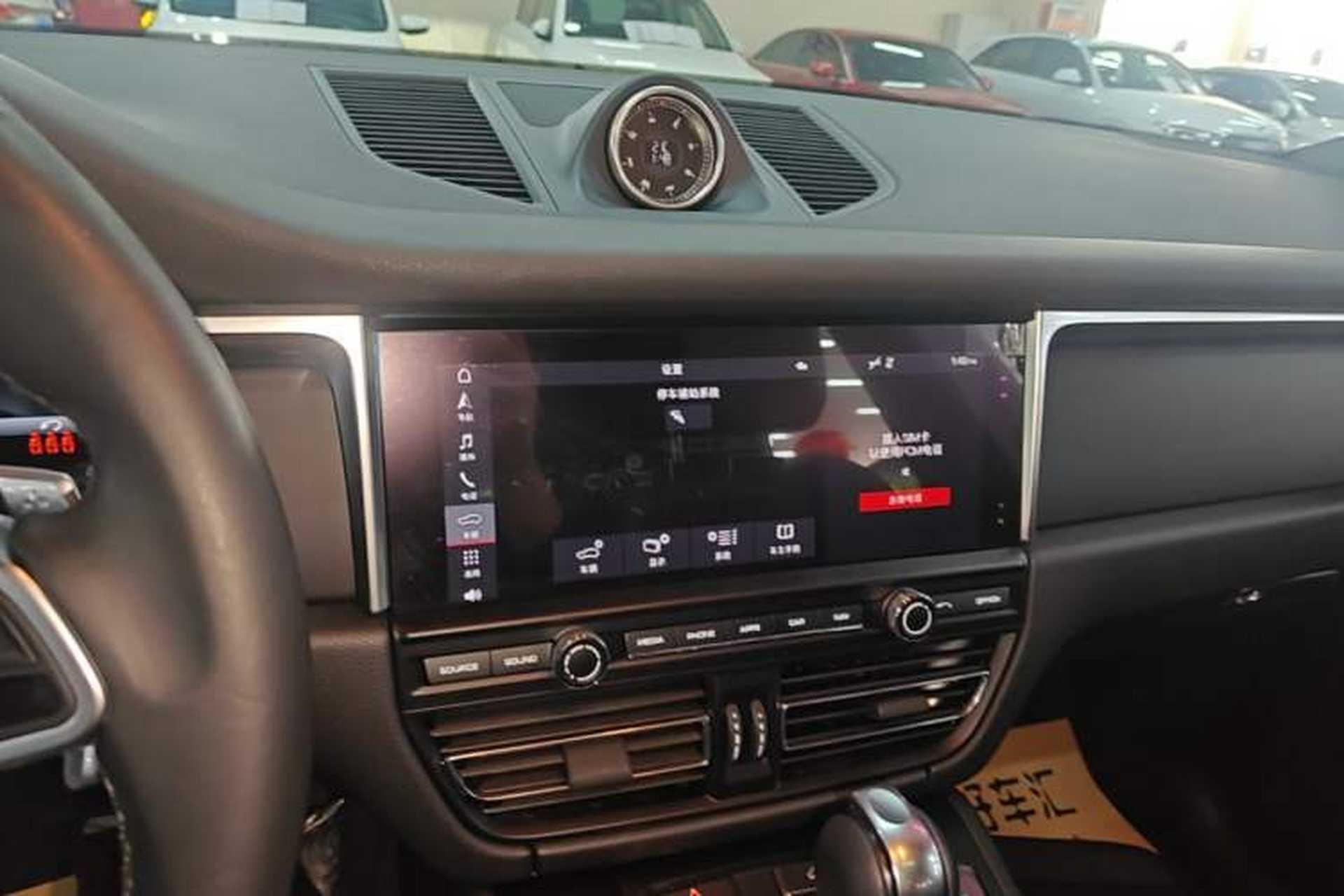 Used Porsche Macan 2020 Macan 2.0T Audio And AC Panel