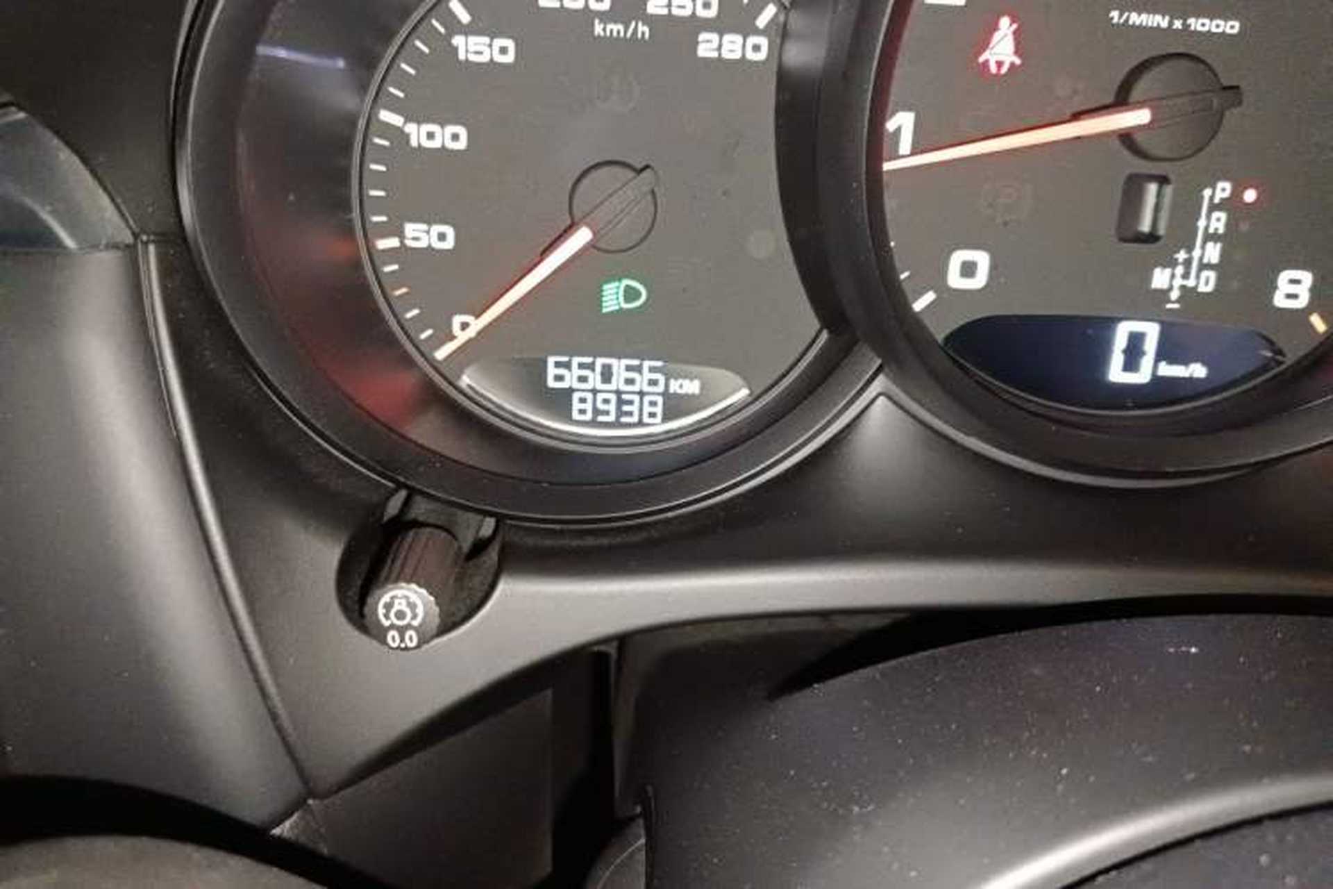Used Porsche Macan 2020 Macan 2.0T Odometer Close Up