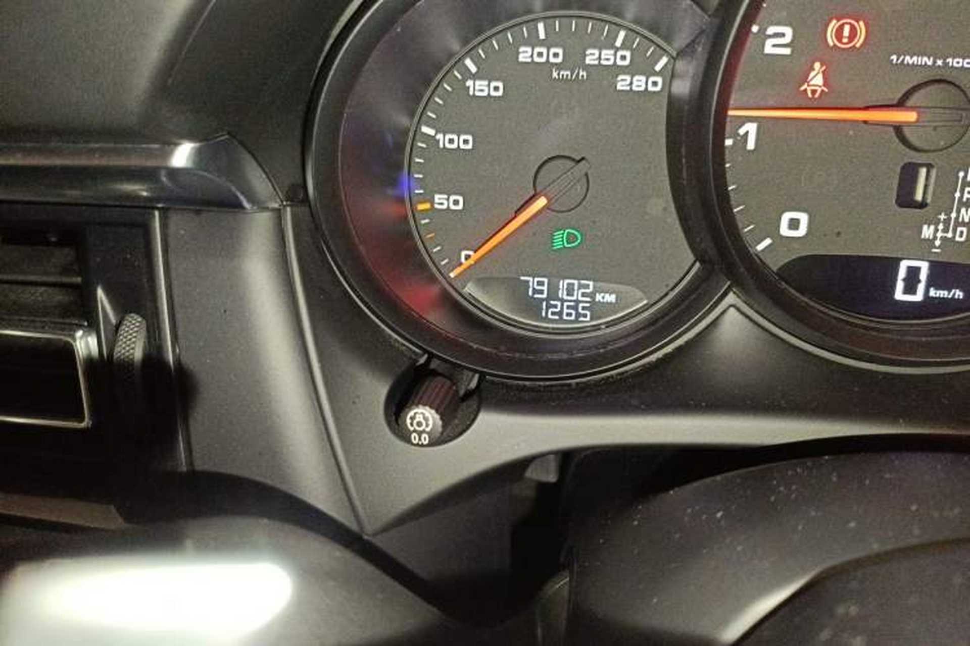 Used Porsche Macan 2020 Macan 2.0T Odometer Close Up