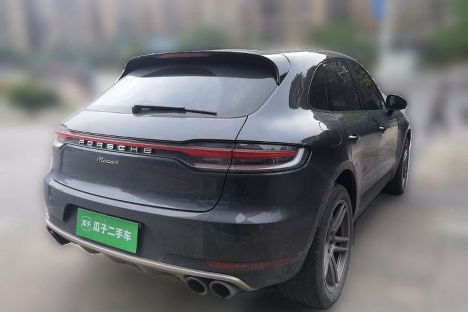 Used Porsche Macan 2020 Macan 2.0T Rear Right 45 Deg