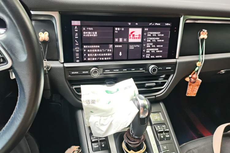 Used Porsche Macan 2020 Macan 2.0T Audio And AC Panel