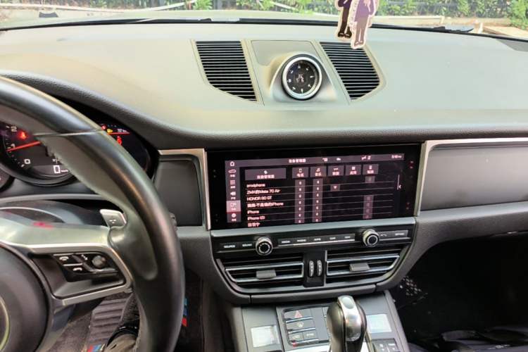 Used Porsche Macan 2020 Macan 2.0T Audio And AC Panel