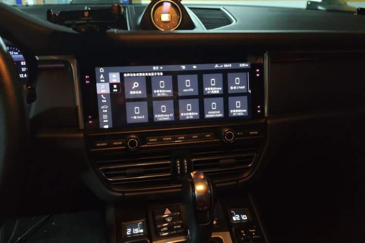 Used Porsche Macan 2020 Macan 2.0T Audio And AC Panel