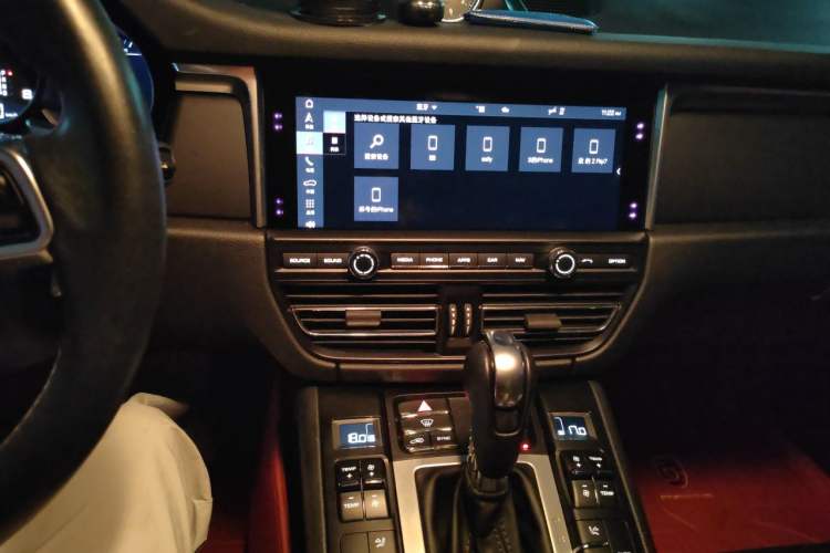 Used Porsche Macan 2020 Macan 2.0T Audio And AC Panel