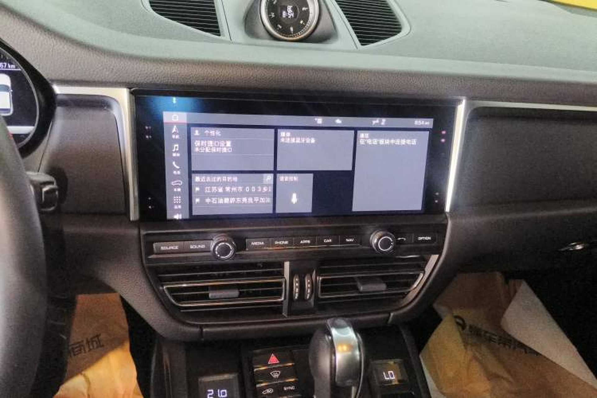 Used Porsche Macan 2020 Macan 2.0T Audio And AC Panel