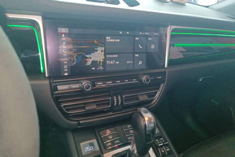 Used Porsche Macan 2020 Macan 2.0T Audio And AC Panel