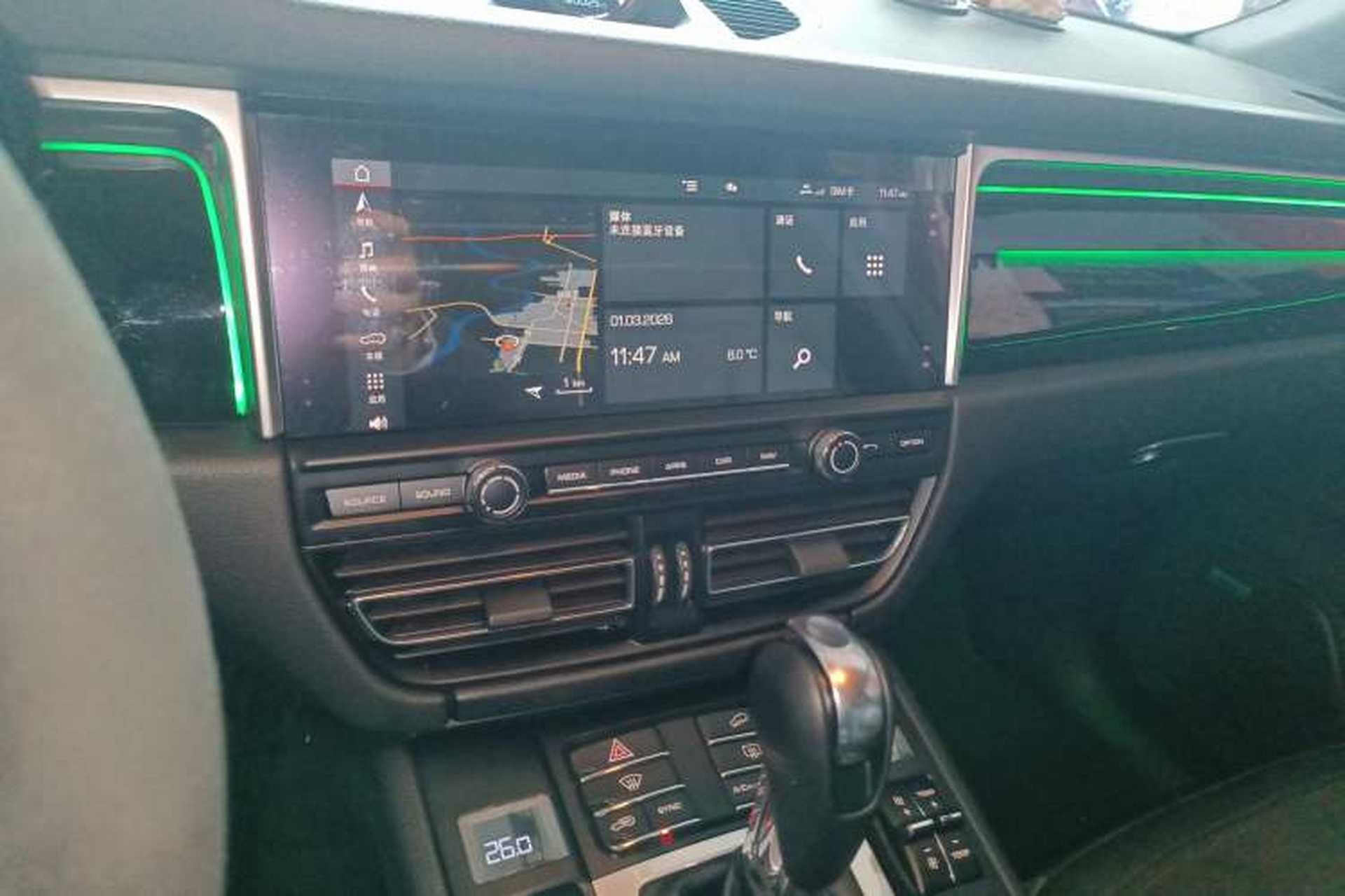 Used Porsche Macan 2020 Macan 2.0T Audio And AC Panel