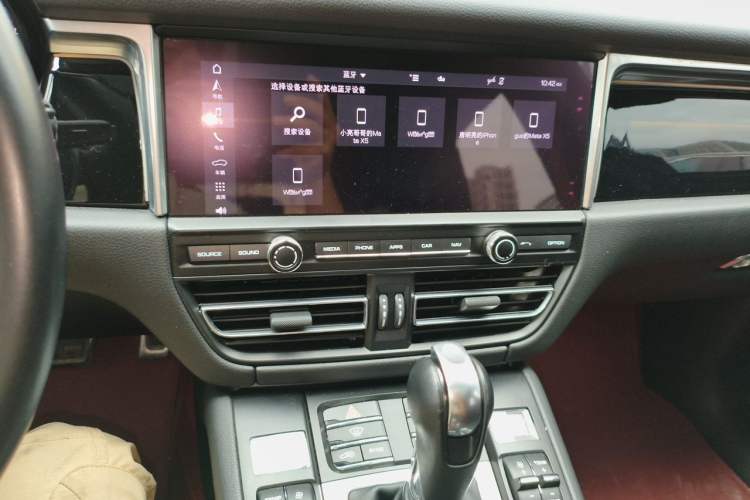 Used Porsche Macan 2020 Macan 2.0T Audio And AC Panel