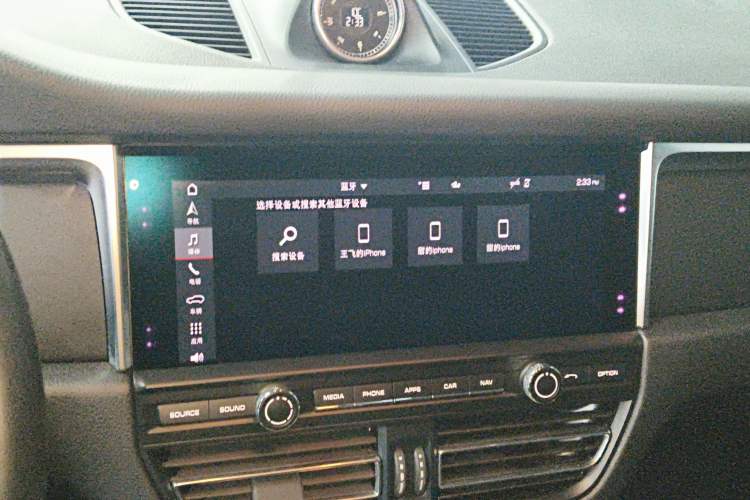 Used Porsche Macan 2020 Macan 2.0T Audio And AC Panel