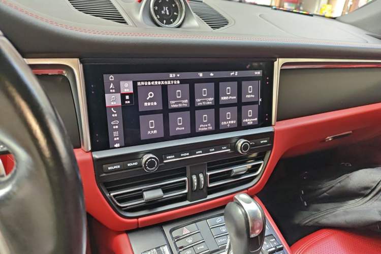 Used Porsche Macan 2020 Macan 2.0T Audio And AC Panel