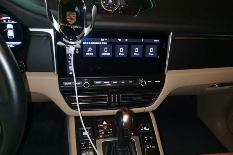Used Porsche Macan 2020 Macan 2.0T Audio And AC Panel