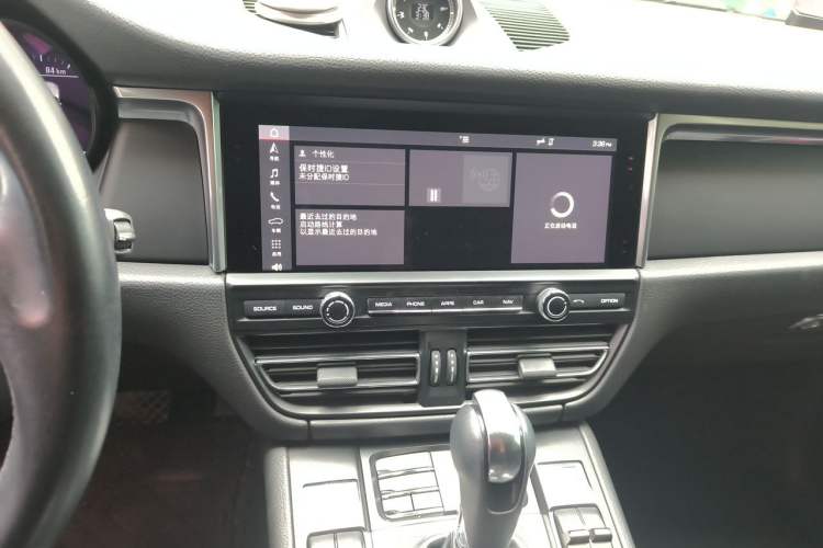 Used Porsche Macan 2020 Macan 2.0T Audio And AC Panel