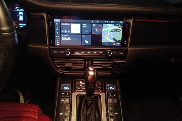 Used Porsche Macan 2020 Macan 2.0T Audio And AC Panel