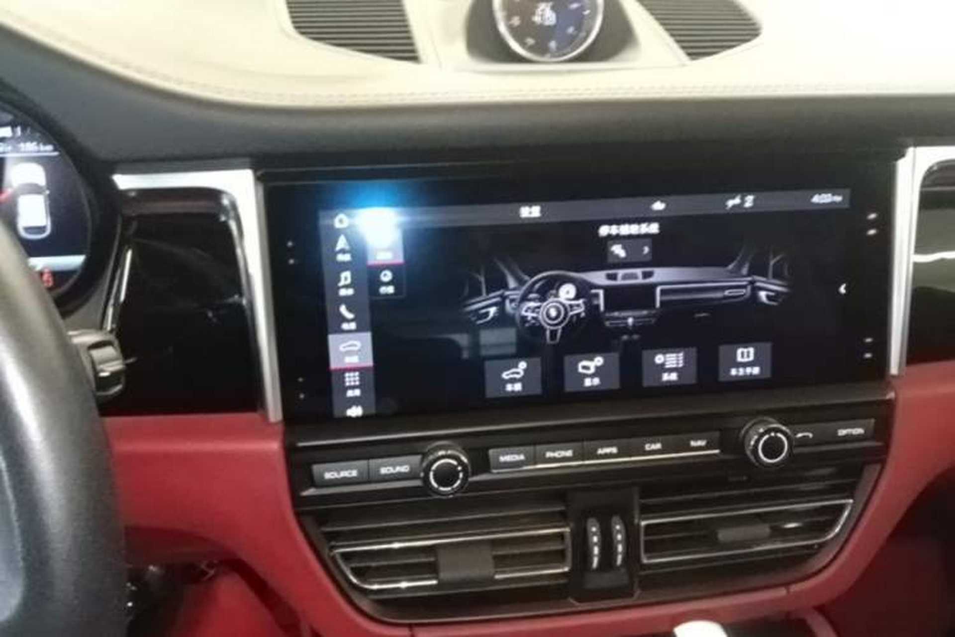 Used Porsche Macan 2020 Macan S 3.0T Audio And AC Panel
