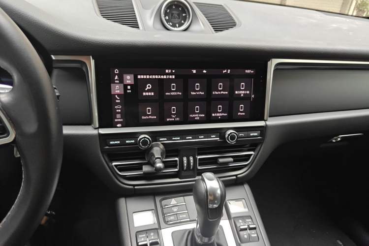 Used Porsche Macan 2020 Macan 2.0T Audio And AC Panel