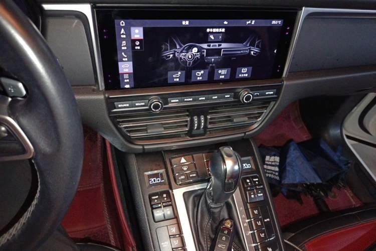 Used Porsche Macan 2020 Macan 2.0T Audio And AC Panel
