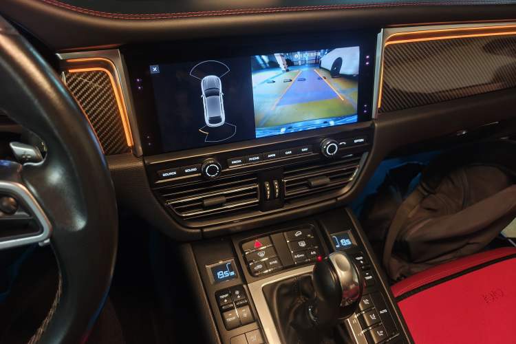 Used Porsche Macan 2020 Macan 2.0T Audio And AC Panel