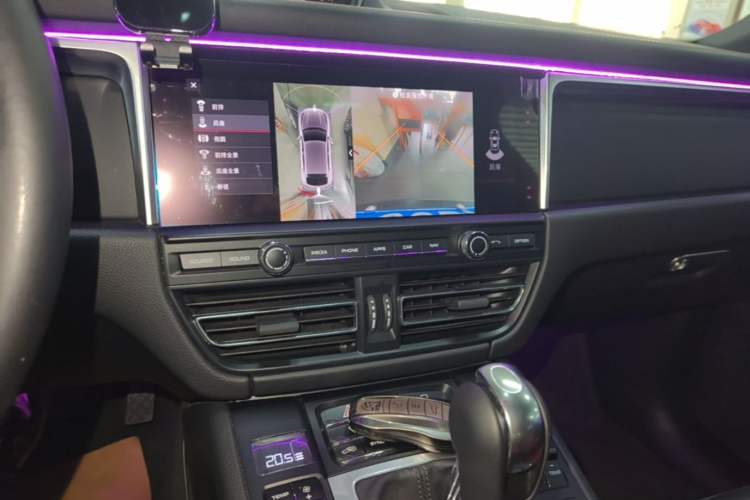 Used Porsche Macan 2021 Macan 2.0T Audio And AC Panel