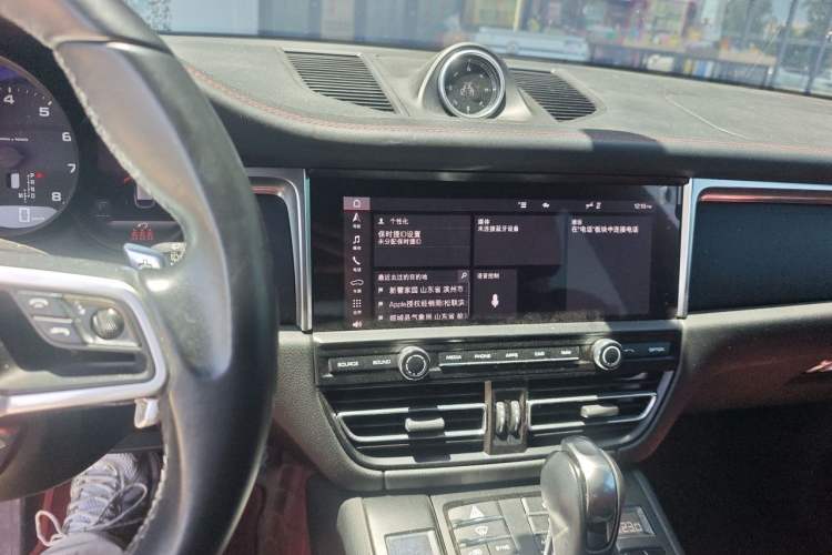 Used Porsche Macan 2021 Macan 2.0T Audio And AC Panel