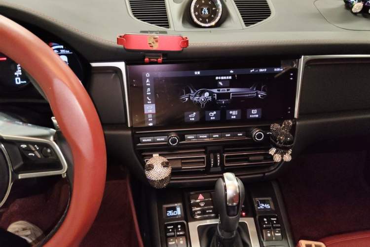 Used Porsche Macan 2021 Macan 2.0T Audio And AC Panel