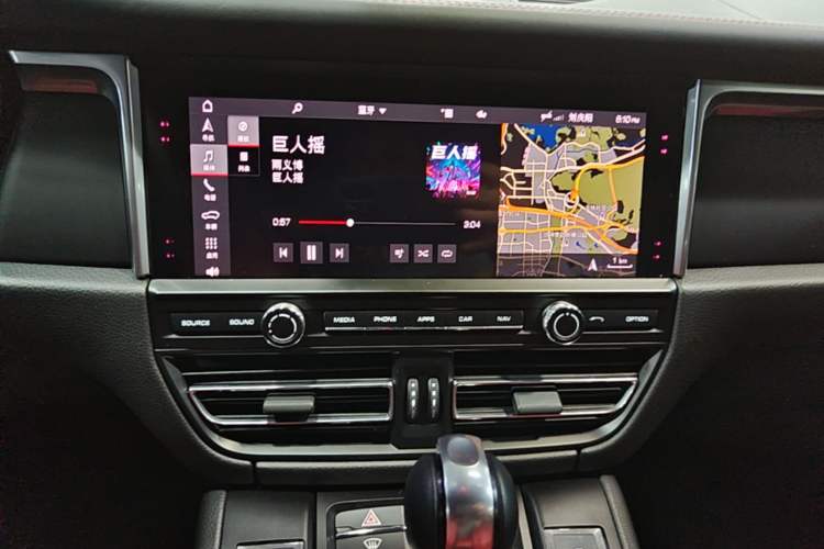 Used Porsche Macan 2021 Macan 2.0T Audio And AC Panel