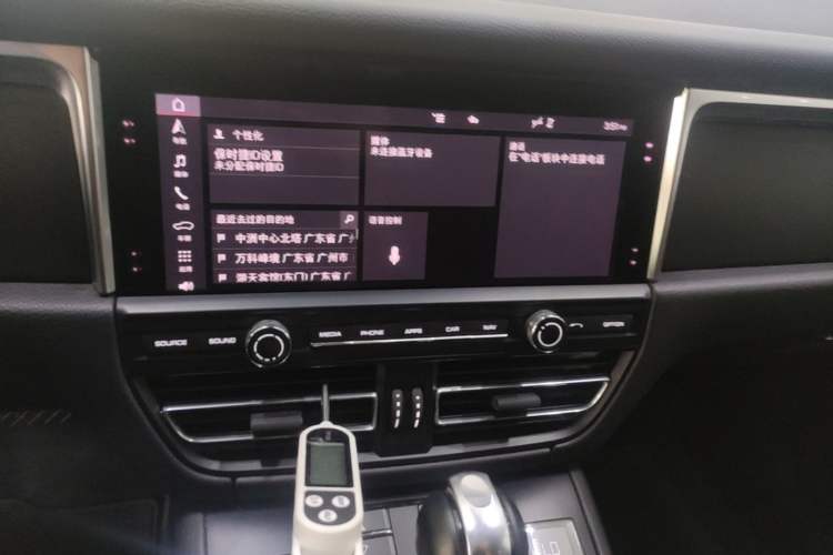 Used Porsche Macan 2021 Macan 2.0T Audio And AC Panel