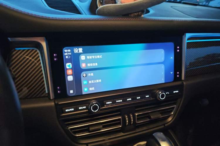 Used Porsche Macan 2021 Macan 2.0T Audio And AC Panel