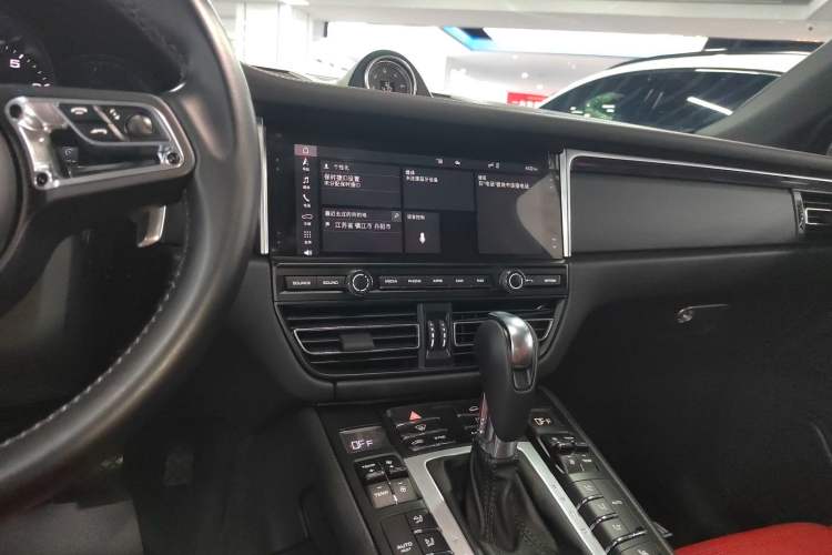 Used Porsche Macan 2021 Macan 2.0T Audio And AC Panel