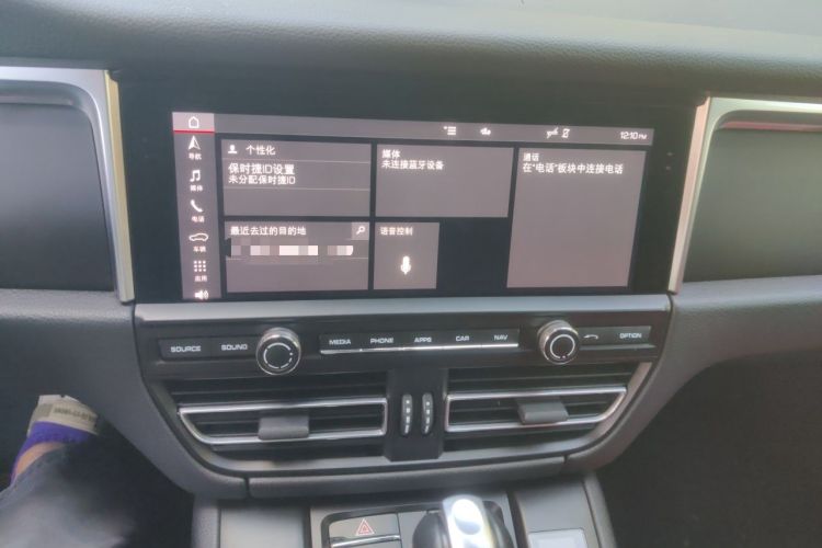 Used Porsche Macan 2021 Macan 2.0T Audio And AC Panel
