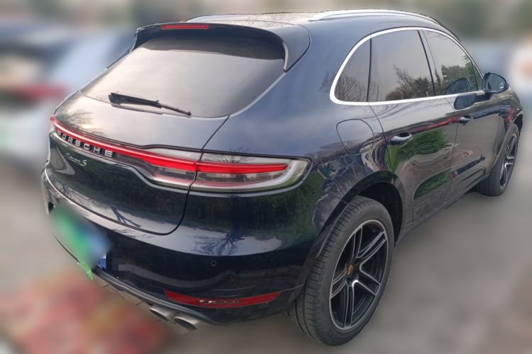 Used Porsche Macan 2021 Macan S 3.0T Rear Right 45 Deg