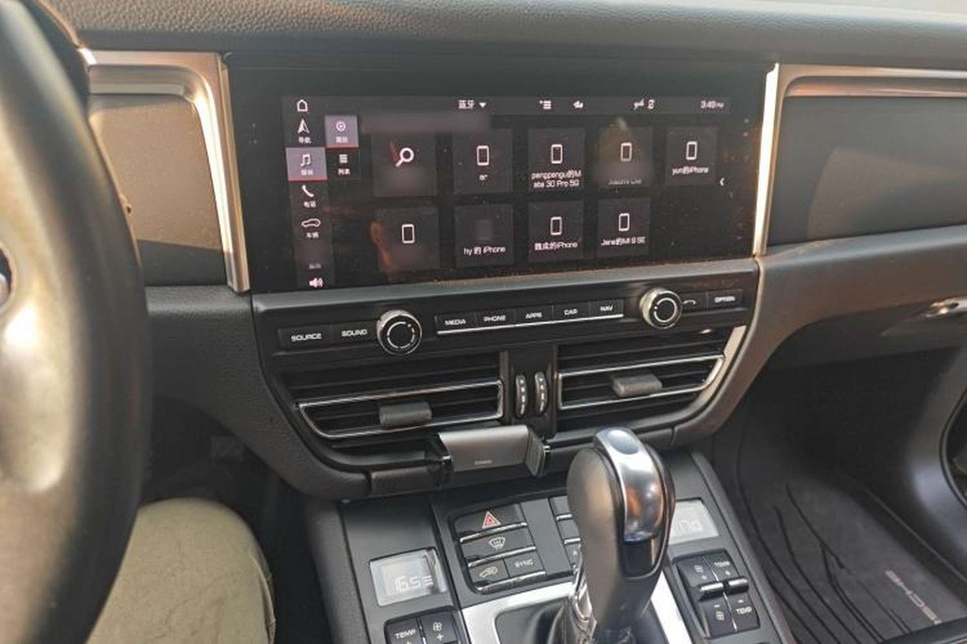 Used Porsche Macan 2021 Macan 2.0T Audio And AC Panel