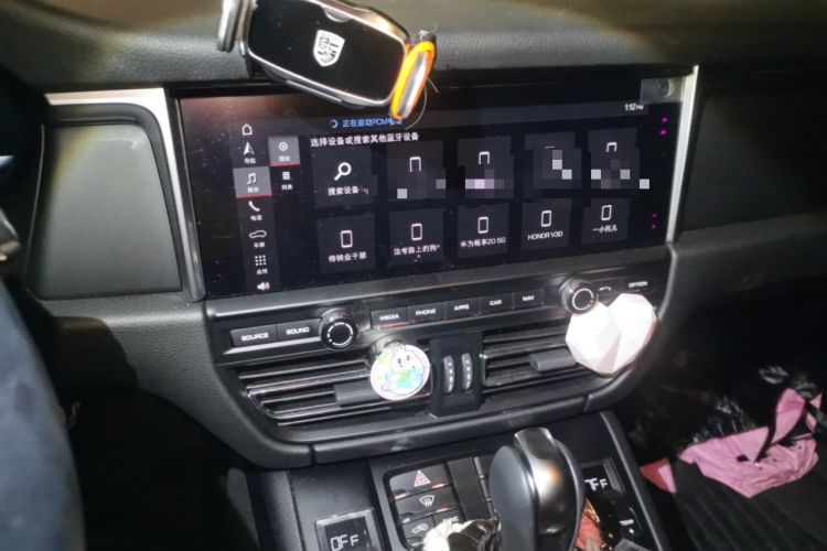 Used Porsche Macan 2021 Macan 2.0T Audio And AC Panel