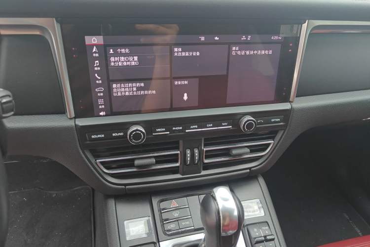 Used Porsche Macan 2021 Macan 2.0T Audio And AC Panel