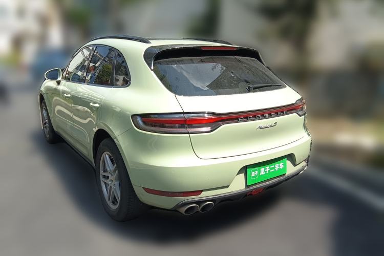 Used Porsche Macan 2021 Macan S 3.0T Rear Left 45 Deg
