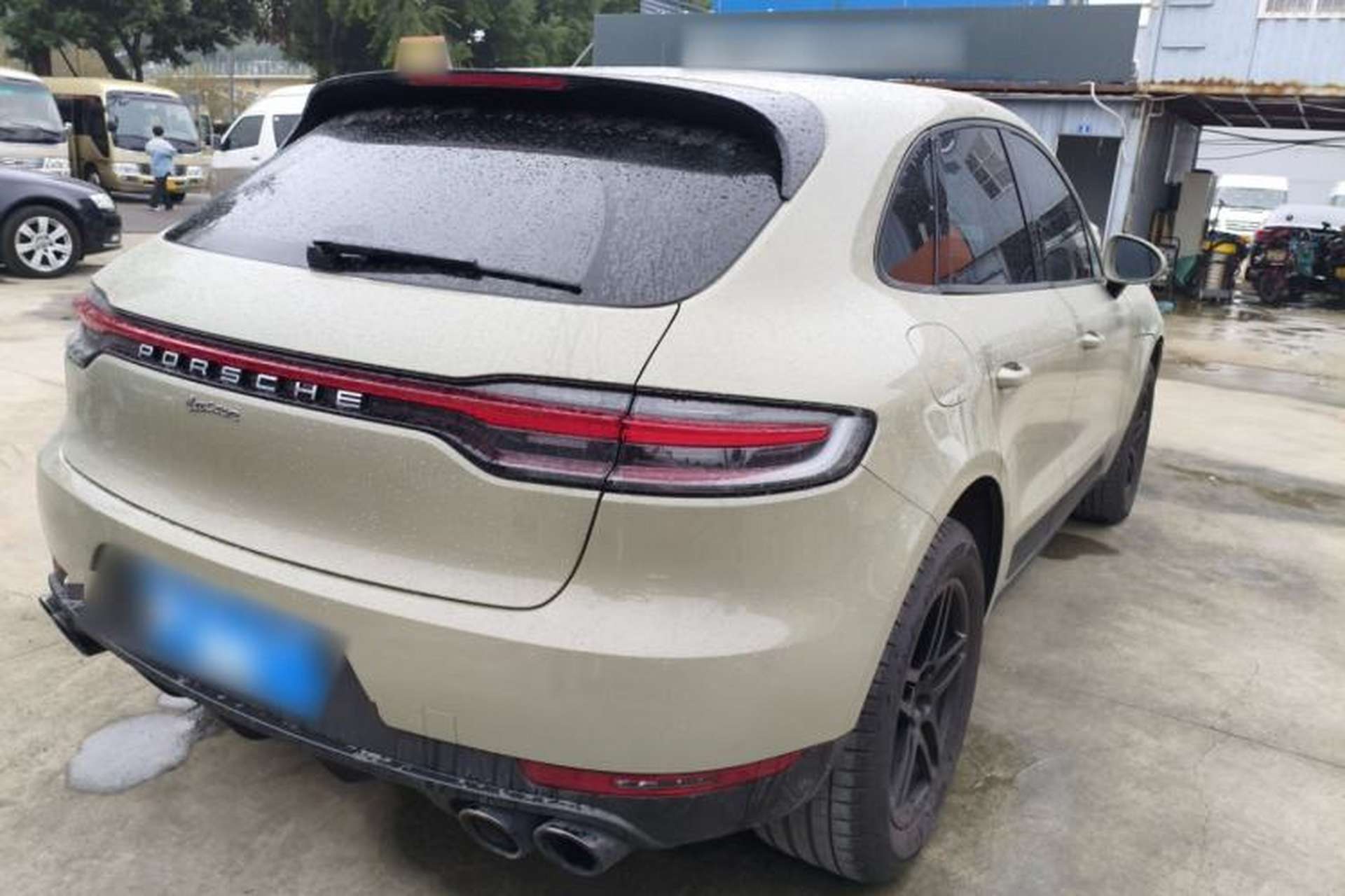 Used Porsche Macan 2021 Macan 2.0T Rear Right 45 Deg