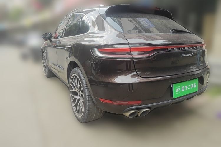 Used Porsche Macan 2021 Macan S 3.0T Rear Left 45 Deg