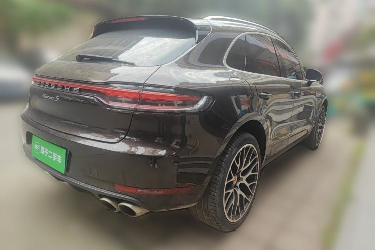 Used Porsche Macan 2021 Macan S 3.0T Rear Right 45 Deg
