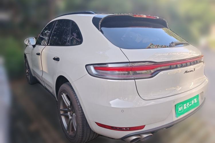 Used Porsche Macan 2021 Macan S 3.0T Rear Left 45 Deg
