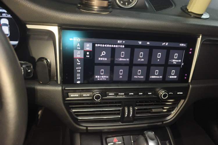 Used Porsche Macan 2021 Macan 2.0T Audio And AC Panel