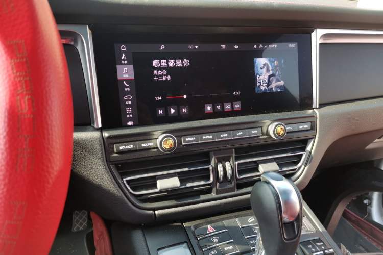 Used Porsche Macan 2021 Macan 2.0T Audio And AC Panel