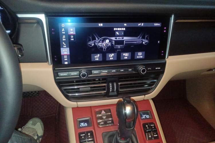 Used Porsche Macan 2021 Macan 2.0T Audio And AC Panel