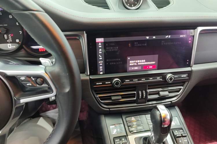 Used Porsche Macan 2021 Macan 2.0T Audio And AC Panel