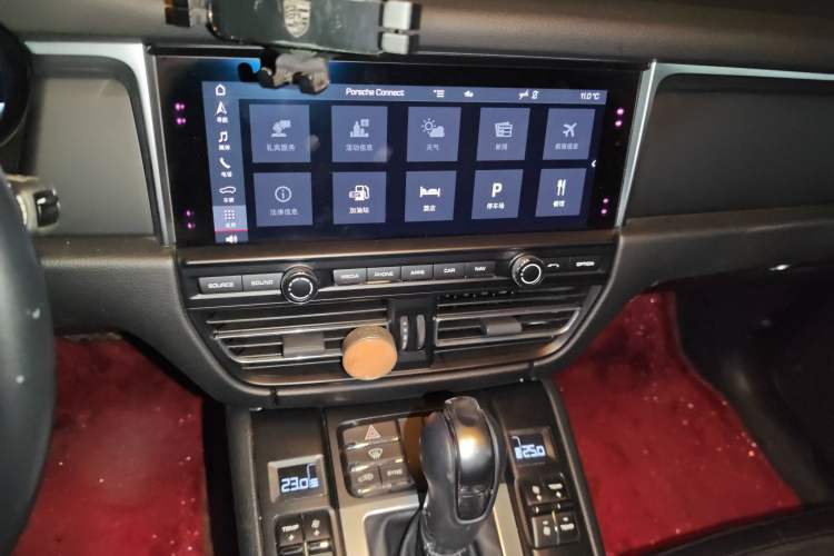 Used Porsche Macan 2021 Macan 2.0T Audio And AC Panel