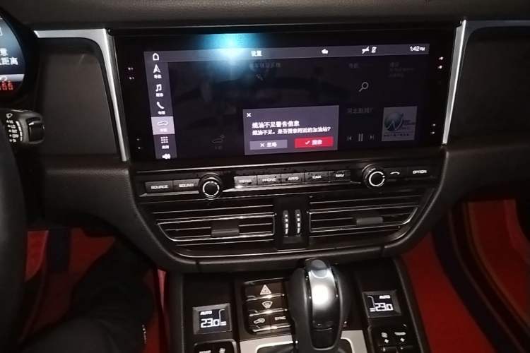 Used Porsche Macan 2021 Macan 2.0T Audio And AC Panel